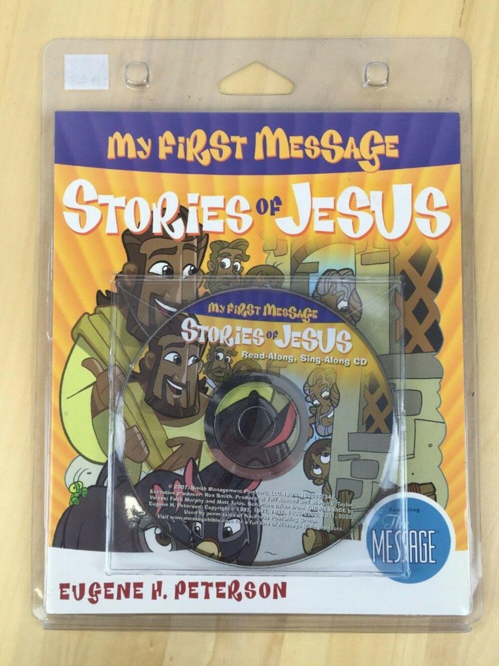 New My First Message Stories of Jesus Book & CD  Read-Along Sing-Along 2007